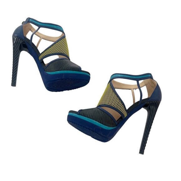 Jimmy Choo Lythe leather heels size 36.5 - Picture 3 of 9